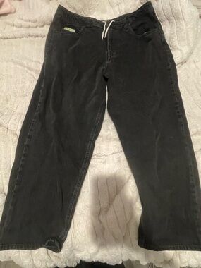 Empyre Ultra Loose Fit Shmutz Black Wash Skate Jeans